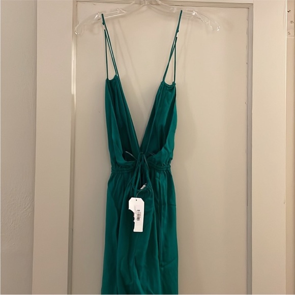 Vici Rosevelt Kelly green pantsuit with pockets - Picture 8 of 13